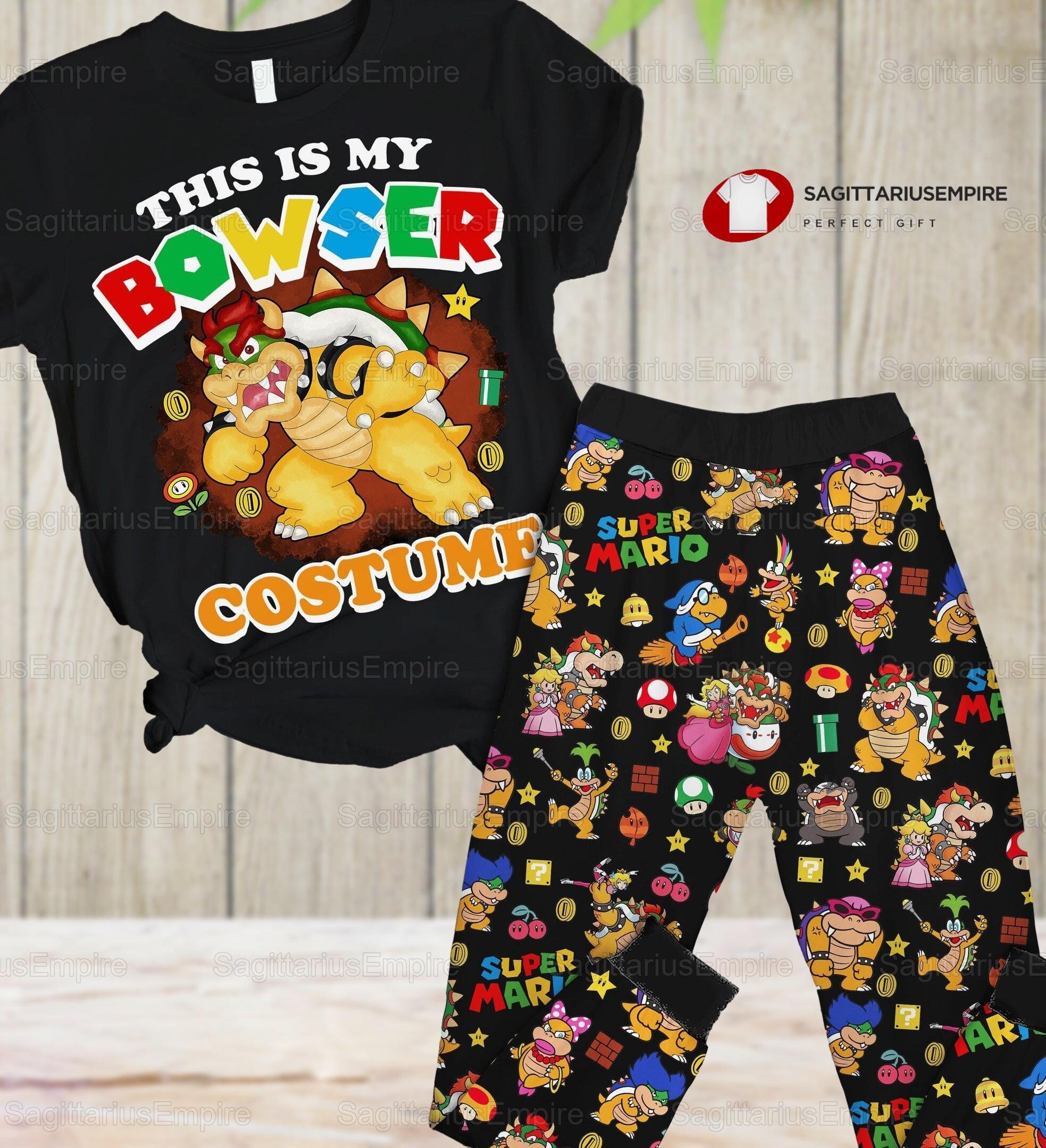 Bowser Pajama kigurumi, cosplay de bowser, pijama King Koopa, disfraz,  disfraz de adulto de Mario, regalo de Navidad perfecto para los fans de  Mario Bros -  México