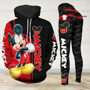 Sudadera Mickey Mouse Hoodie Mujer Hombre