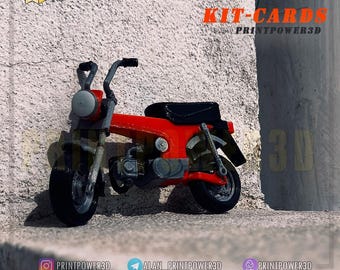 Retro Mini bike Kit Card - Retro Motorcycle