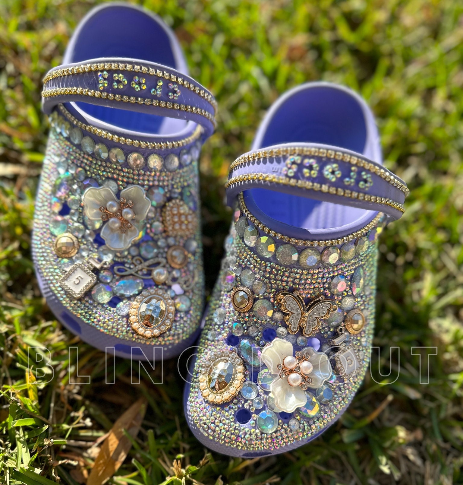 Crystalized Image Crocs – Bling'd Up