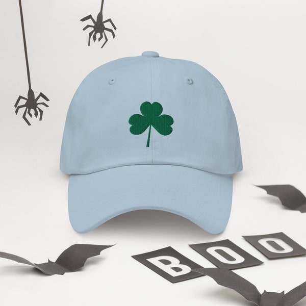 Gorra con emblema bordado de Irlanda con bandera, regalo de Irlanda, recuerdo, herencia irlandesa, coleccionista, sombrero