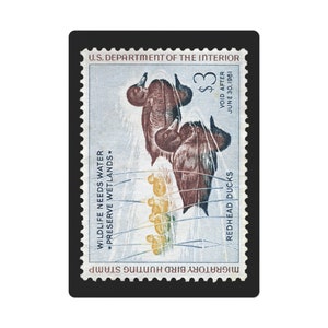 Naipes oficiales con sello de pato federal de 1960 a 1961