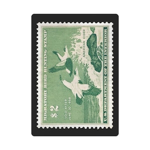 Naipes oficiales con sello de pato federal de 1957 a 1958