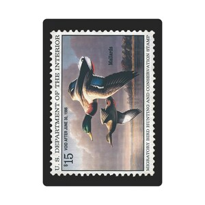 Official 1995 - 1996 Federal Duck Stamp Playing Cards