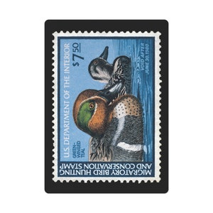 Naipes oficiales con sello de pato federal 1979 - 1980