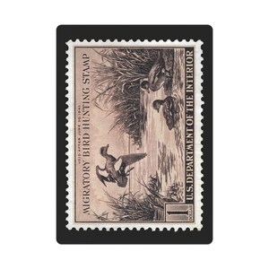 Naipes oficiales con sello de pato federal de 1942 - 1943
