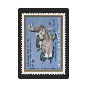 Official 1984 - 1985 Federal Duck Stamp Playing Cards
