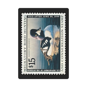 Naipes oficiales con sello de pato federal 1998 - 1999