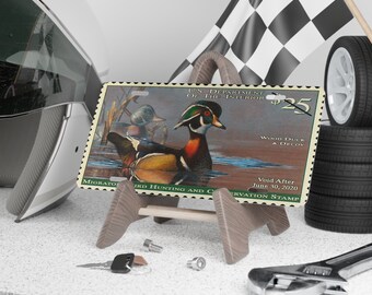 Official 2019 - 2020 Federal Duck Stamp - Vanity Plate