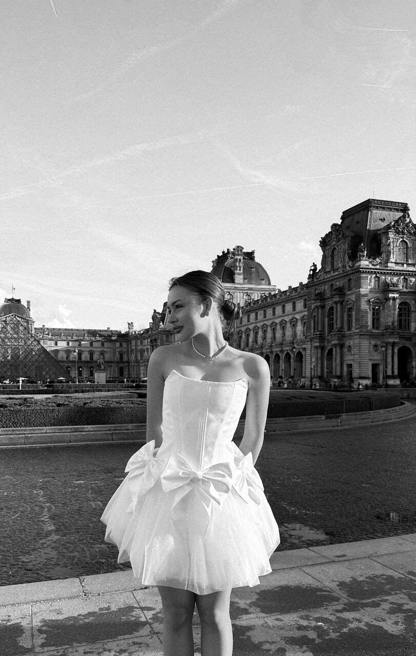 white christmas dresses Andrea & Leo WL087 A-Line Wedding Gown 8 / Off-White