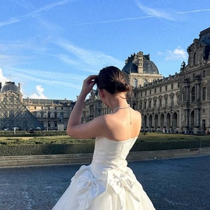 Breathtaking Wedding Dress with 3D Lace Bodice, Flowing Tulle Skirt & Glitter Mesh Details for a Glamorous and Sparkling Bridal Look main image 1