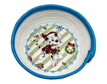 Christmas decorative bowl-Handmade rope bowl-Candy bowl-Table centerpiece-Rope bowl-Handmade bowl-Small rope bowl