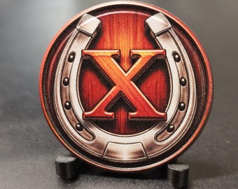 Custom 3D Laser Engraved Coin – Personalized Sobriety Medallion