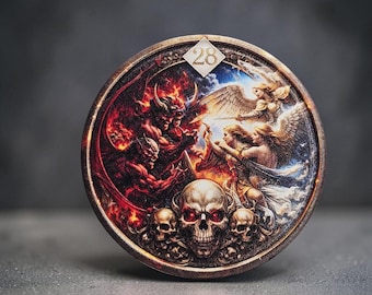 Light vs Darkness Recovery Coin – Custom NA/AA Anniversary Coin