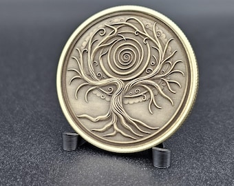 NA Medallion Coin Customized Years or Days Clean – Narcotics Anonymous Recovery Coin