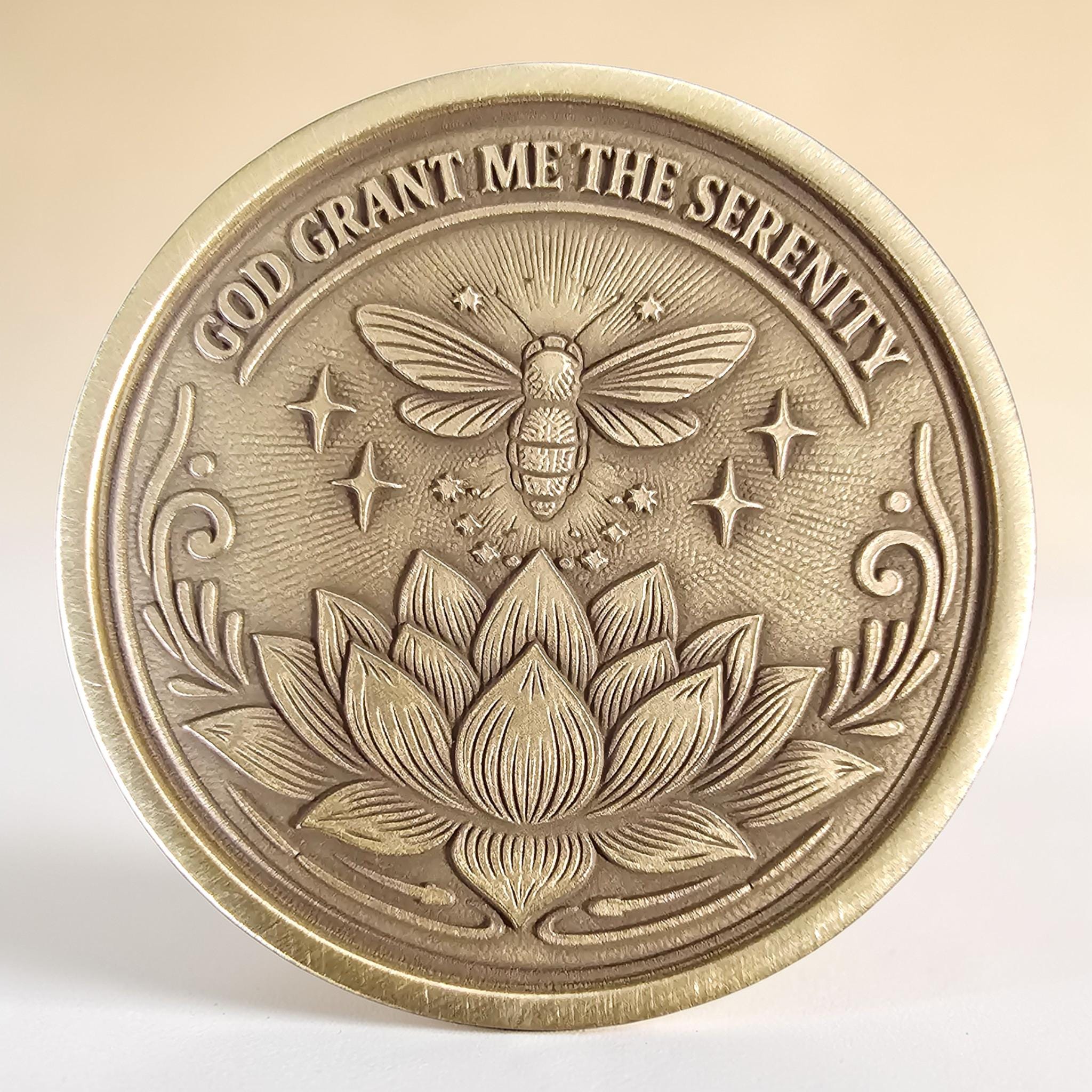 AA Medallion Coin Customized Years or Days Clean – Alcoholics Anonymous ...