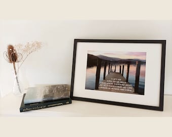 Psalm 121 A4 Art Print