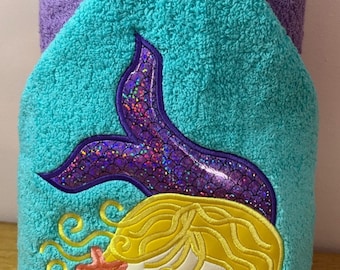Mermaid Hooded Towel