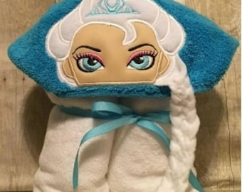 Ice Queen Hooded Towel