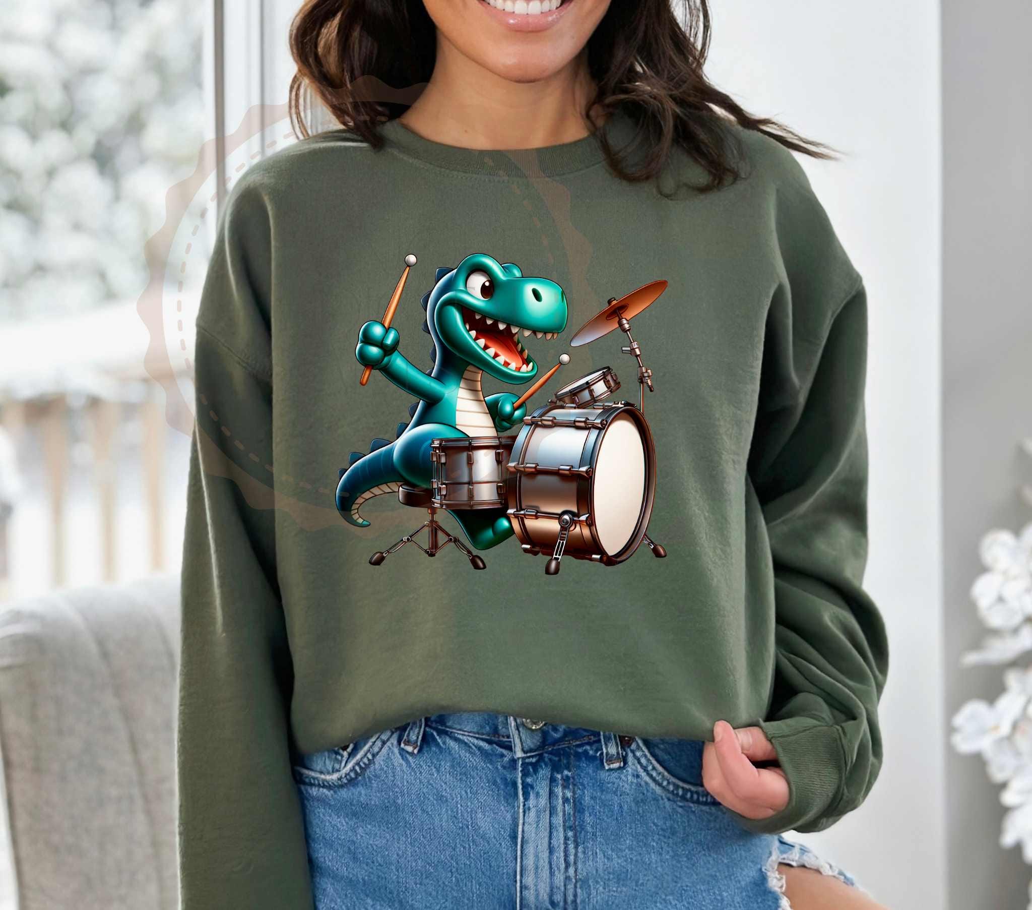 Dino Drums Sweatshirt
