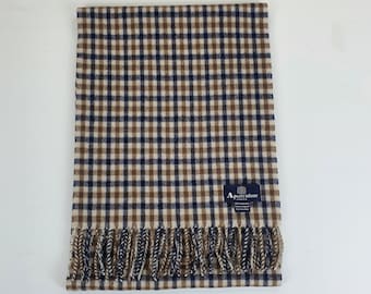 Genuine Aquascutum wool scarf in new condition with no tags