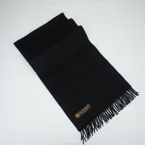スカーフ Loro Piana Black Cashmere Scarf Loro Piana - Blcak Sciarpa Grande Double Faced Cashmere Scarf
