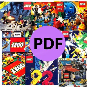 LEGO Catalogs / LEGO (8 issues).Digital PDF.