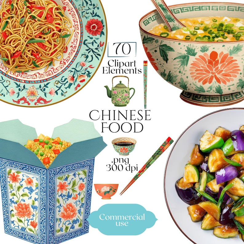 Chinese Food Clipart