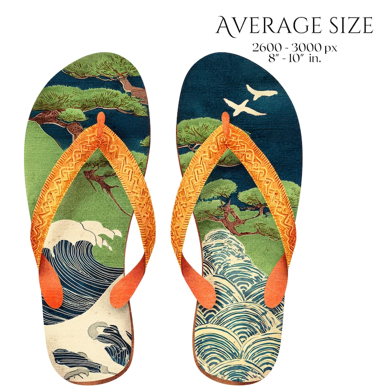 Commercial Use Flip Flops Clipart