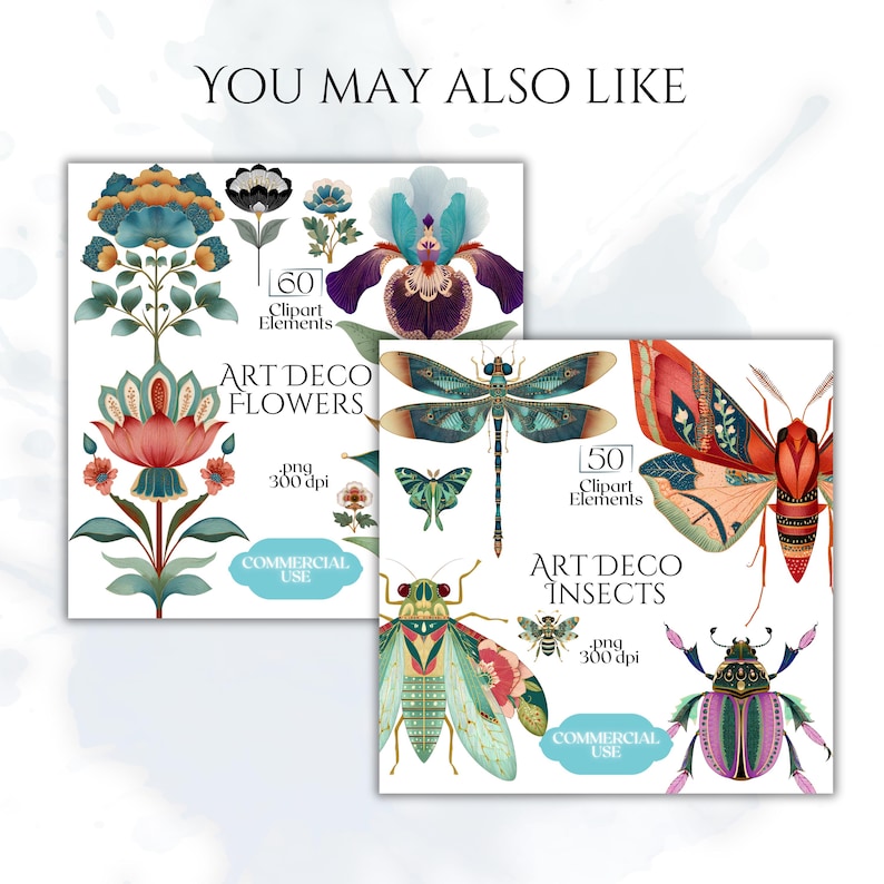 Pastel Moths Clipart, Watercolor Moth Illustrations, Colorful Moth PNG Graphics (60 Files, Transparent Background) image 15