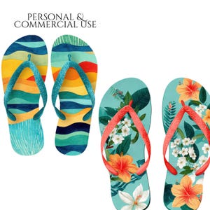 Flip Flops PNG Bundle