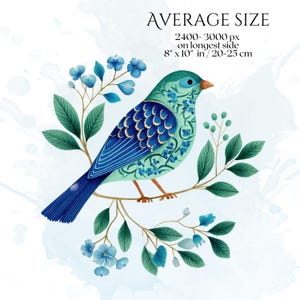 William Morris Birds Clipart, Morris-Inspired PNG Graphics, Arts & Crafts Bird Illustrations (60 Files, Transparent Background)