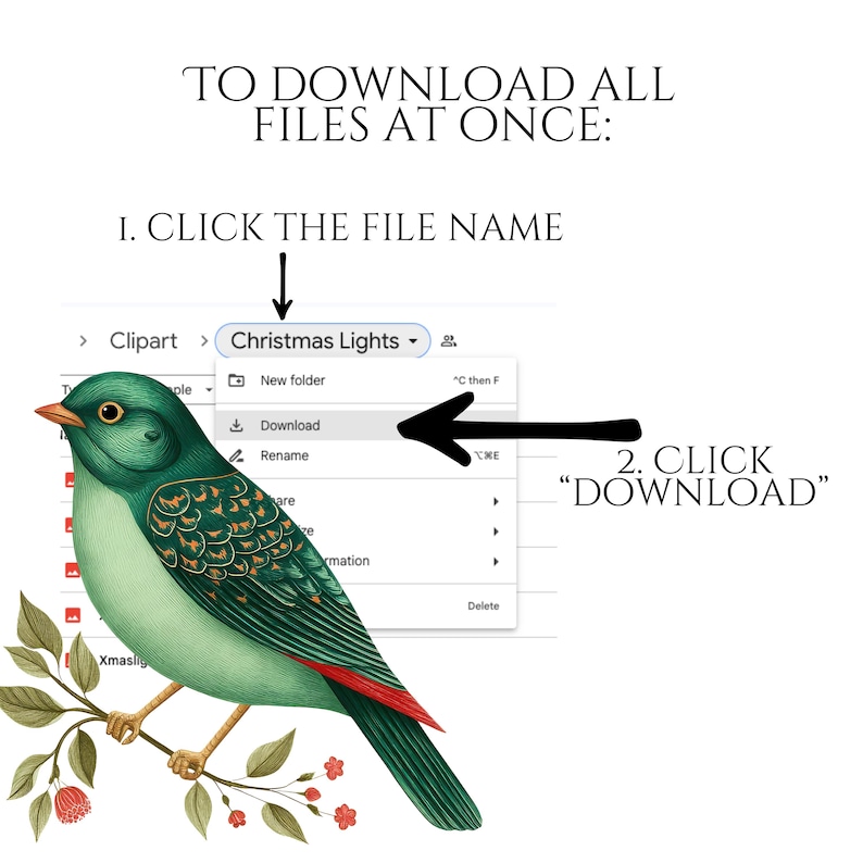 William Morris Birds Clipart, Morris-Inspired PNG Graphics, Arts & Crafts Bird Illustrations (60 Files, Transparent Background)