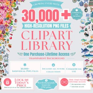 Entire Shop Clipart Bundle, Whole Shop Transparent PNG Elements Lifetime Access, Commercial Use Clip Art, Whole Store Digital Graphics