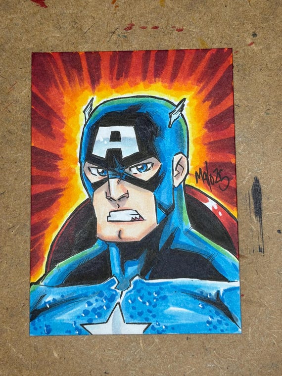 AVENGERS マイティーソー スケッチカード Avengers Sketch Collectable