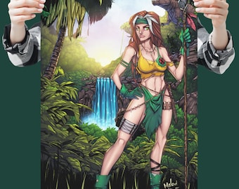 Savage Land Rogue Satin Posters (300gsm) | Unsigned | ArtofMalo