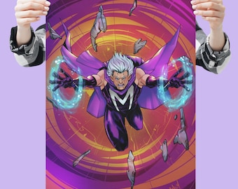 マグニートー サテンポスター (300gsm) | Art of Malo *署名なし