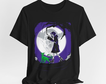 T-shirt raaf en beestjongen | Art of Malo DC Comics-T-shirt