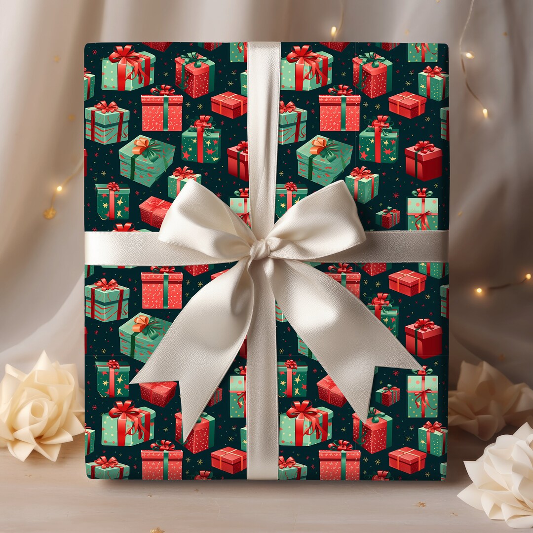 Gift Wrap Papers Christmas Wrapping Paper Christmas Presents Gift Wrap
