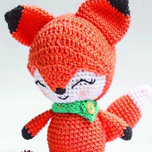 Penny la Zorra: Encantador patrón de amigurumi a crochet