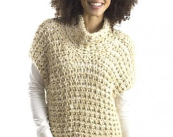 Cozy Comfort: Crochet Cowl Vest Pattern