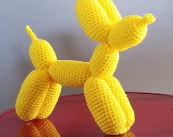 Crochet Balloon Animal Dog Pattern: Puppy Amigurumi (PDF Download)