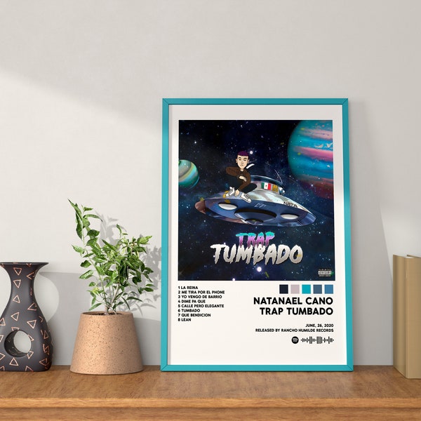 NATANAEL CANO / Trap Tumbado / Digital printable, album cover, poster