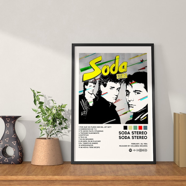 Soda Stereo / Album Soda Stereo / Digital printable, album cover, poster