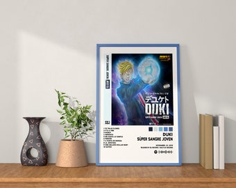 DUKI / Súper Sangre Joven / Imprimible digital, portada del álbum, poster