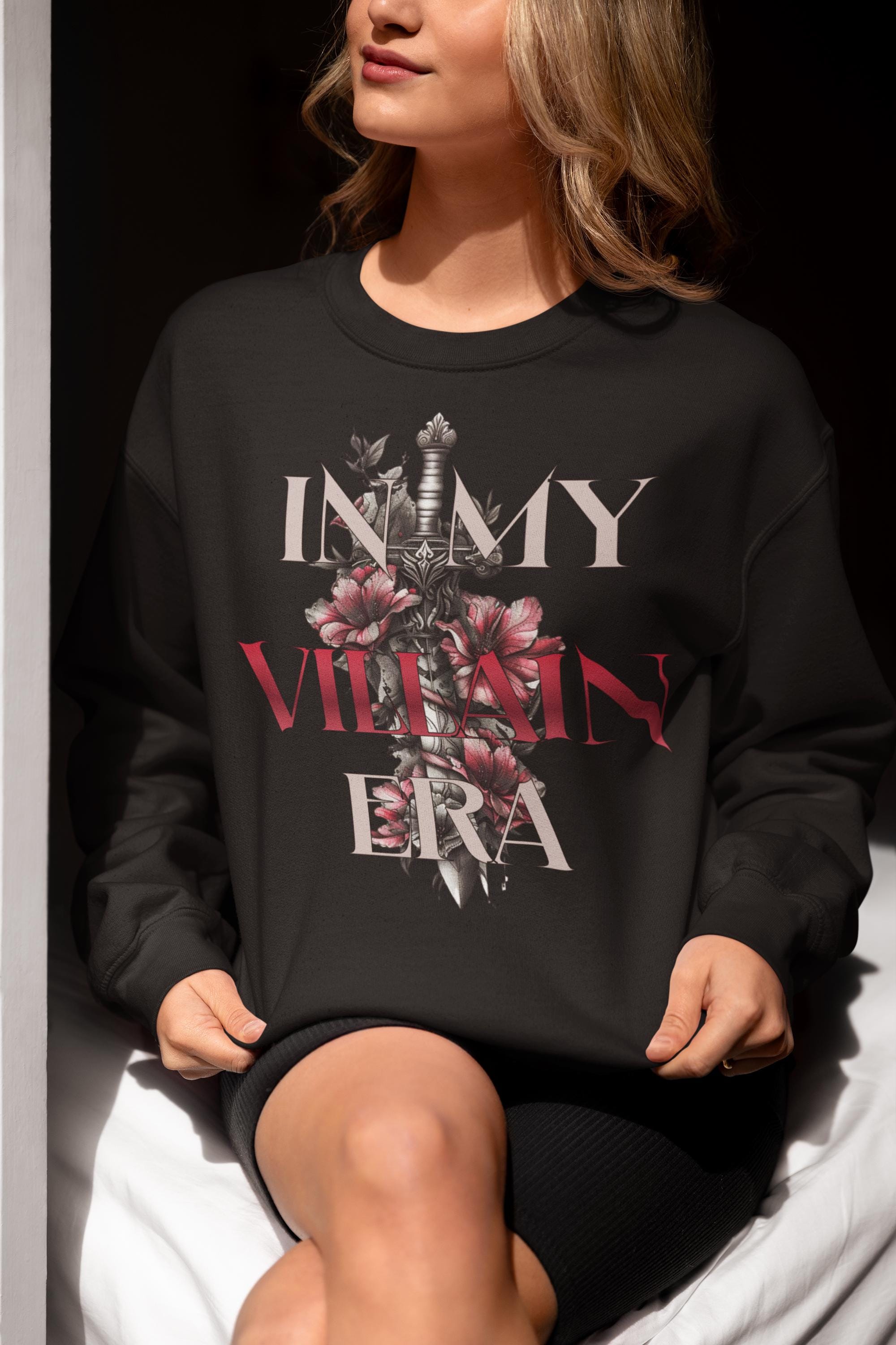 In My Villain Era Sweatshirt-Villain Era Shirt-Booktok Merch-Bookish Merch-Dark Romance Sweatshirt-Smut Sweatshirt-Morally Grey Shirt-Smut