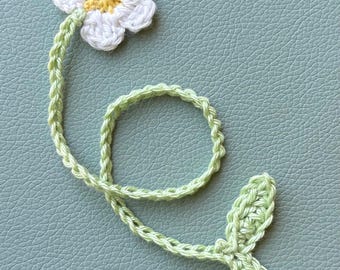 Flower Bookmark Crochet Pattern