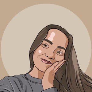 Individuelles, digitales Portrait im Comic-Style