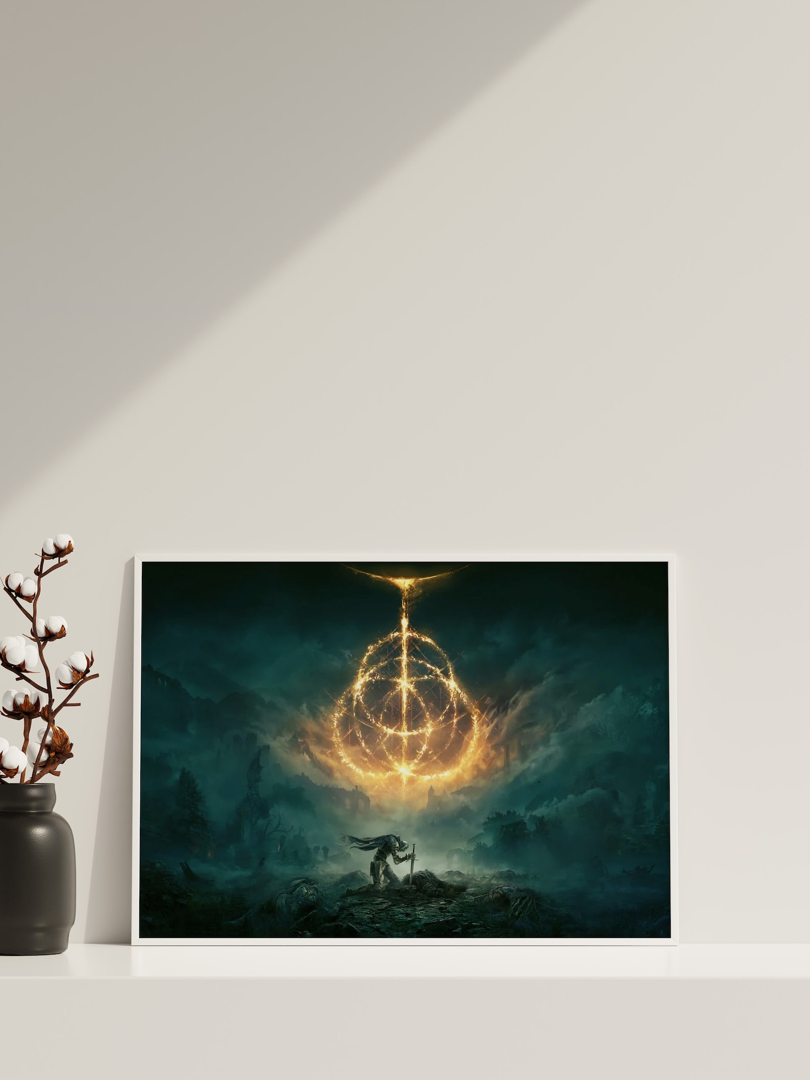 Elden Ring Canvas Wall Art, Elden Ring Canvas Wall Decor, Gaming Poster ...