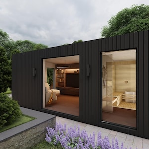 Garden Room Plans: Office, Sauna, Lounge (Digital Download)